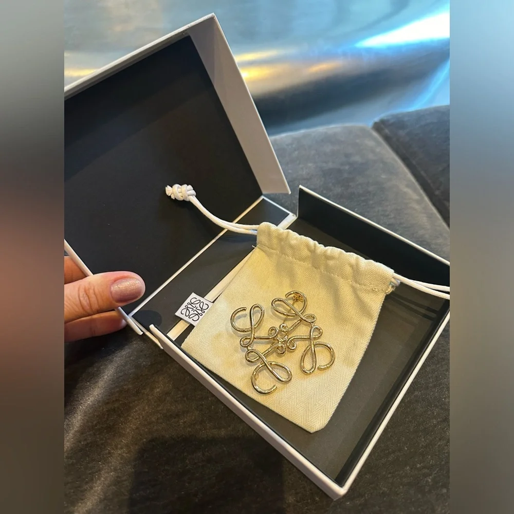 Loewe Gold Signature Anagram pin  Reposhed from a reputable posher . Never worn